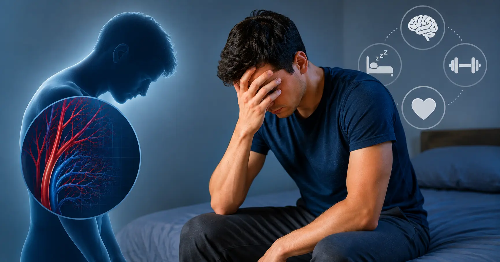 Disfunção Erétil em Jovens: Causas Ocultas e Como Reverter as Falhas na Hora H