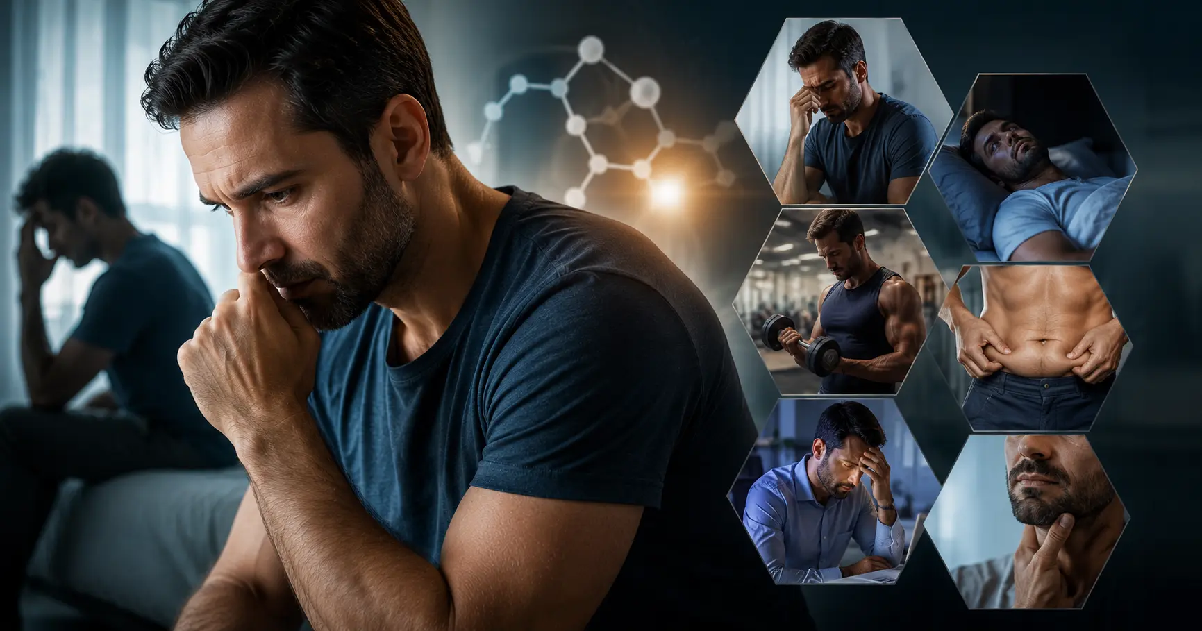 Sintomas de Testosterona Baixa: 7 Sinais Silenciosos de Queda Hormonal